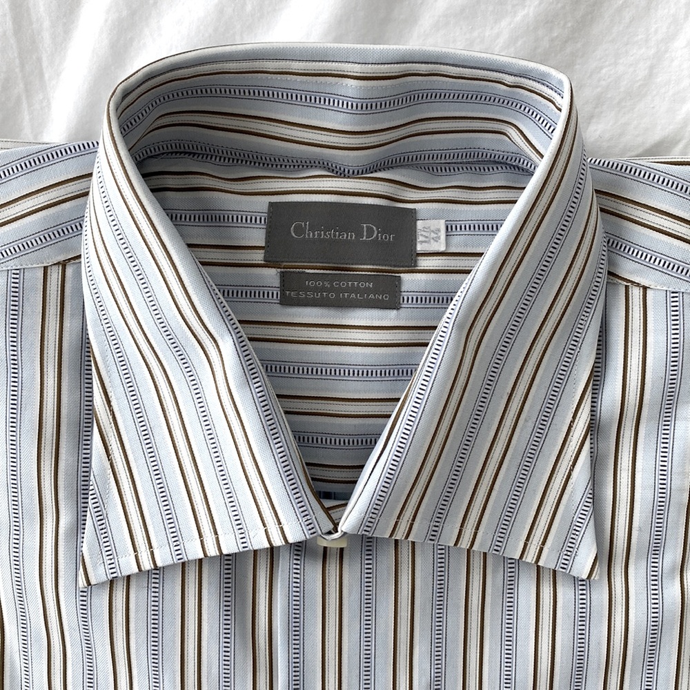 NEW - Christian Dior - Men’s Dress Shirt - Sz 17.5/44